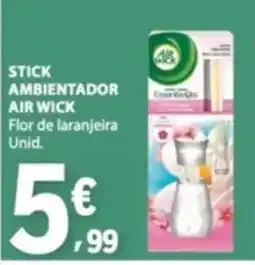 E.Leclerc Stick ambientador air wick flor de laranjeira promoção