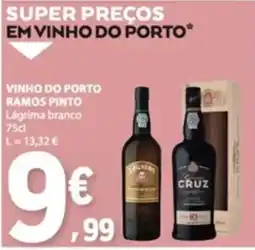 E.Leclerc Vinho do porto ramos pinto lágrima branco promoção