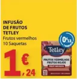 E.Leclerc Infusão de frutos tetley frutos vermelhos promoção