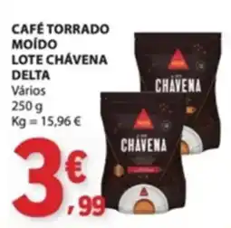 E.Leclerc Café torrado moído lote chávena delta promoção