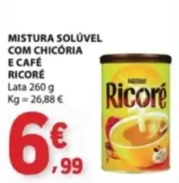 E.Leclerc Mistura solúvel com chicória e café ricoré promoção