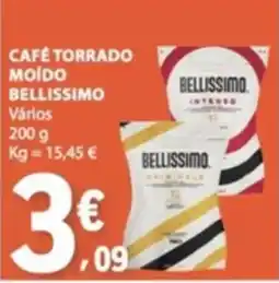 E.Leclerc Café torrado moído bellissimo promoção