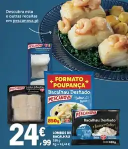 E.Leclerc Bacalhau Desfiado Pescanova promoção