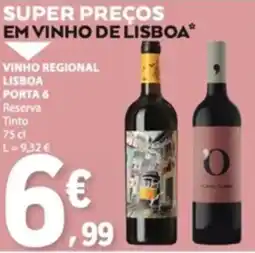 E.Leclerc Vinho regional lisboa porta 6 promoção