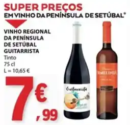 E.Leclerc vinho regional da península de setúbal guitarrista promoção