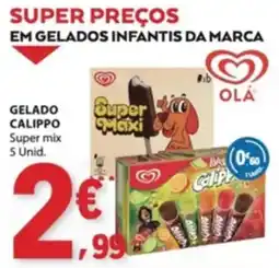 E.Leclerc gelado calippo super mix promoção