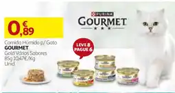 Auchan Comida Húmida p/Gato Gourmet promoção