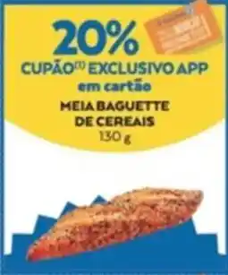 E.Leclerc Meia baguette de cereais promoção