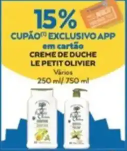 E.Leclerc Creme de duche le petit olivier promoção