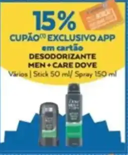 E.Leclerc Desodorizante men+care dove vários promoção