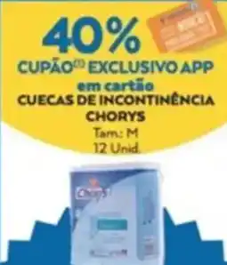 E.Leclerc Cuecas de incontinencia chorys promoção