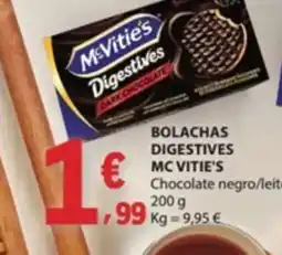 E.Leclerc Bolachas digestives mc vitie's promoção