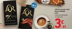 E.Leclerc Cápsulas de café em alumínio l'or promoção
