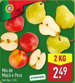 ALDI Mix de Maçã e Pera promoção