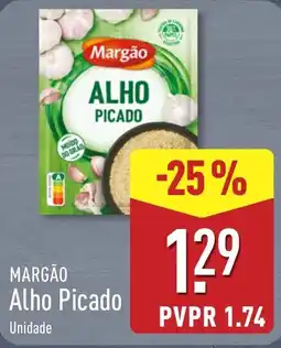 ALDI Margão Alho Picado promoção
