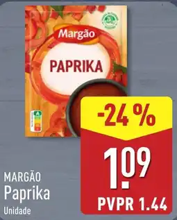 ALDI Margão Paprika promoção