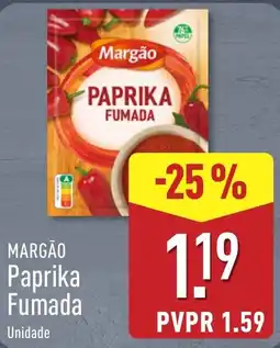 ALDI Margão Paprika Fumada promoção