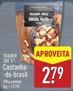 ALDI Trader Joe's castanha-do-brasil promoção
