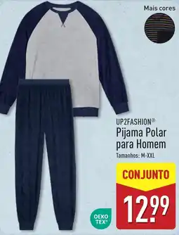 ALDI Pijama Polar para Homem promoção