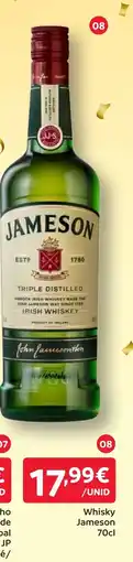Amanhecer Whisky Jameson promoção