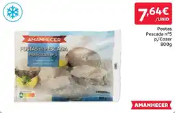 Amanhecer Postas de pescada amanhecer promoção