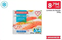 Amanhecer Lombos de salmão amanhecer promoção