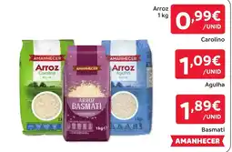 Amanhecer arroz carolino amanhecer promoção