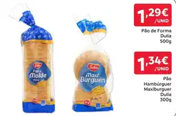 Amanhecer Pão de Forma Dulia promoção