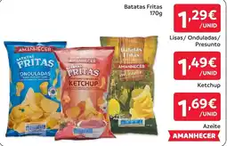 Amanhecer Batatas Fritas Amanecer promoção