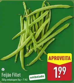 ALDI Feijão Fillet promoção