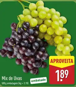 ALDI Mix de Uvas promoção