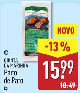 ALDI Quinta da marinha peito de pato promoção
