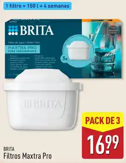 ALDI Brita filtros maxtra pro promoção