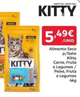 Amanhecer Kitty alimento seco p/gato promoção