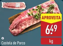 ALDI Costela de Porco promoção