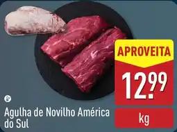 ALDI Agulha de Novilho América do Sul promoção