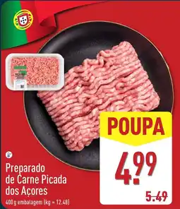 ALDI Preparado de Carne Picada dos Açores promoção