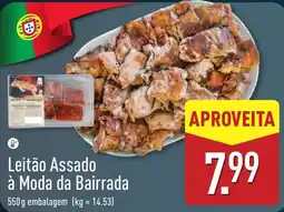 ALDI Leitão Assado à Moda da Bairrada promoção