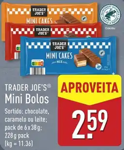 ALDI Trader Joe's mini bolos promoção