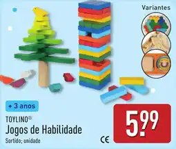 ALDI Toylinos jogos de habilidade sortido unidade promoção