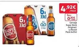 Amanhecer Cerveja Super Bock Original/s/Alcool promoção