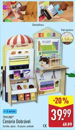 ALDI Cenário Dobrável promoção