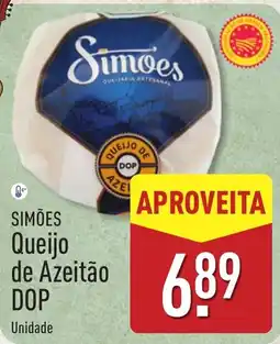 ALDI Simões Queijo de Azeitão DOP promoção
