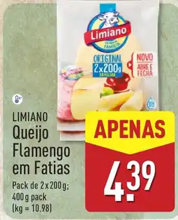 ALDI Limiano Queijo Flamengo em Fatias promoção
