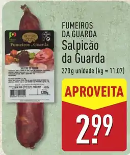 ALDI Fumeiros da guarda salpicão da guarda promoção
