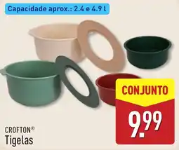 ALDI Crofton tigelas promoção