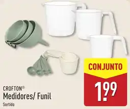 ALDI Crofton medidores/ funil sortido promoção