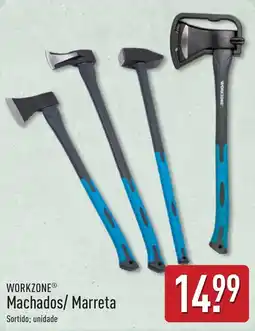 ALDI Workzone machados/ marreta promoção