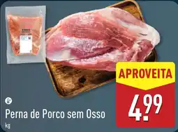 ALDI Perna de Porco sem Osso promoção