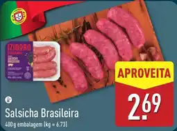 ALDI Salsicha Brasileira Izidoro O Talhante promoção